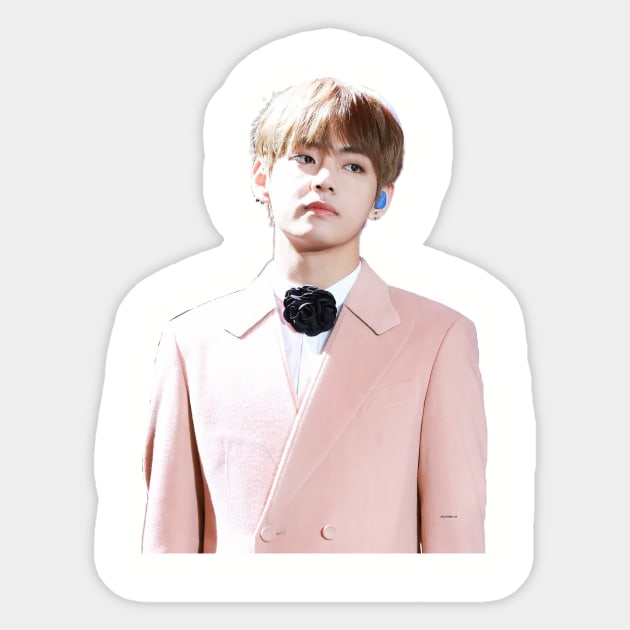 BTS Taehyung V Sticker by jihyeon1206